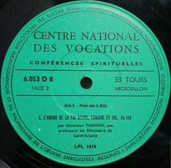 CENTRE NATIONAL DES VOCATIONS - ENGLISH VINYL LP