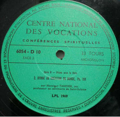 CENTRE NATIONAL DES VOCATIONS - ENGLISH VINYL LP