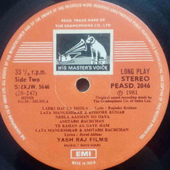 SILSILA - HINDI VINYL LP