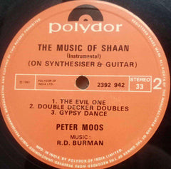 THE MUSIC OF SHAAN INSTRUMENTAL ON SYNTHESISER AND GUITAR - ENGLISH VINYL LP