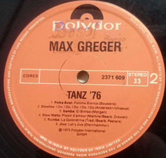 MAX GREGER TANZ '76 - ENGLISH VINYL LP