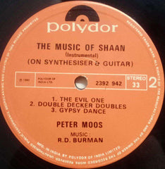 THE MUSIC OF SHAAN INSTRUMENTAL ON SYNTHESISER AND GUITAR - ENGLISH VINYL LP