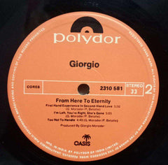 GIORGIO - ENGLISH VINYL LP - NO SLEEVE