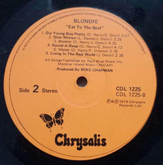 BLONDIE EAT TO THE BEAT - ENGLISH VINYL LP - NO SLEEVE