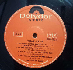 THAT'S LIFE - ENGLISH VINYL LP - NO SLEEVE