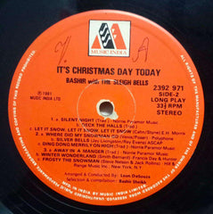 IT'S CHRISTMAS DAY TODAY BARISH WITH THE SLEIGH BELLS - ENGLISH VINYL LP - NO SLEEVE