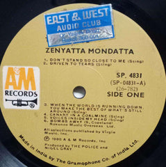 THE POLICE ZENYATTA MONDATTA - ENGLISH VINYL LP - NO SLEEVE