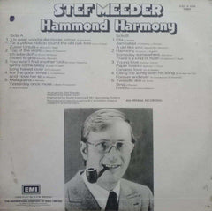 STEF MEEDERR HAMMOND HARMONY - ENGLISH VINYL LP