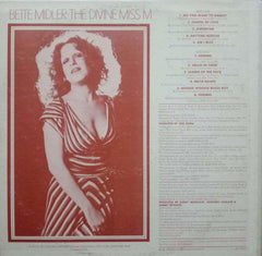BETTE MIDLER THE DIVINE MISS M - ENGLISH VINYL LP