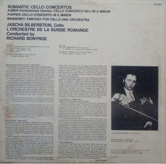 ROMANTIC CELLO CONCERTOS - ENGLISH VINYL LP