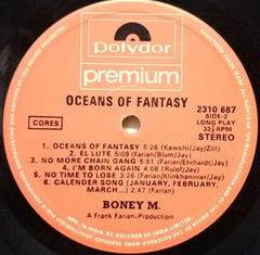 BONEY M . OCEANS OF FANTASY - ENGLISH VINYL LP