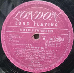 PAT'S BIG HITS VOL 2 -ENGLISH VINYL LP