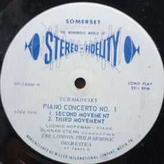 PIANO CONCERTO NO 1 - ENGLISH VINYL LP