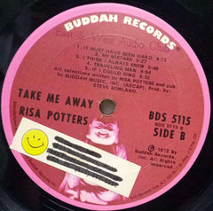 TAKE ME AWAY RISA POTTERS - ENGLISH VINYL LP