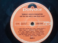 BABLA'S DISCO SENSATION - HINDI VINYL LP