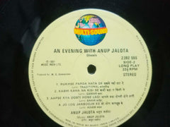 AN EVENING WITH ANUP JALOTA - HINDI VINYL LP