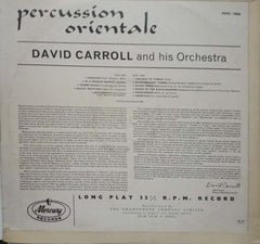PERCUSSION ORIENTALE - ENGLISH VINYL LP