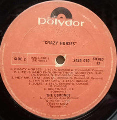 CRAZY HORSES - ENGLISH VINYL LP