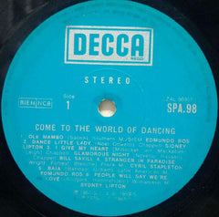 COME TO THE WORLD OF DANCING - ENGLISH VINYL LP