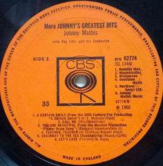 MORE JOHNNY'S GREATEST HITS - ENGLISH VINYL LP