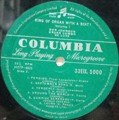 KING OF ORGAN WITH A BEAT - ENGLISH VINYL LP