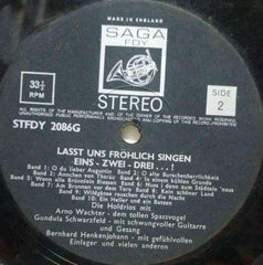 LASST UNS FROHLICH SINGEN EINS ZWEI DREI - ENGLISH VINYL LP