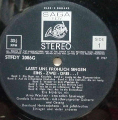 LASST UNS FROHLICH SINGEN EINS ZWEI DREI - ENGLISH VINYL LP