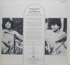 NISHAT KHAN WITH ZAKIR HUSSAIN  - INSTRUMENTAL VINYL LP