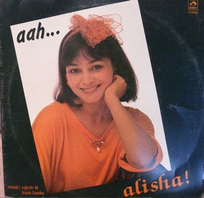 Alisha Chinai - Aah - Bollywood Vinyl LP
