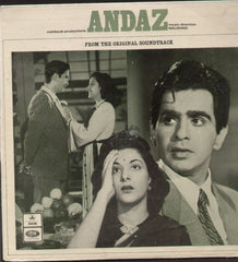 Andaz - Dilip / Raj Kapoor Blockbuster film - First Press - Indian Vinyl LP