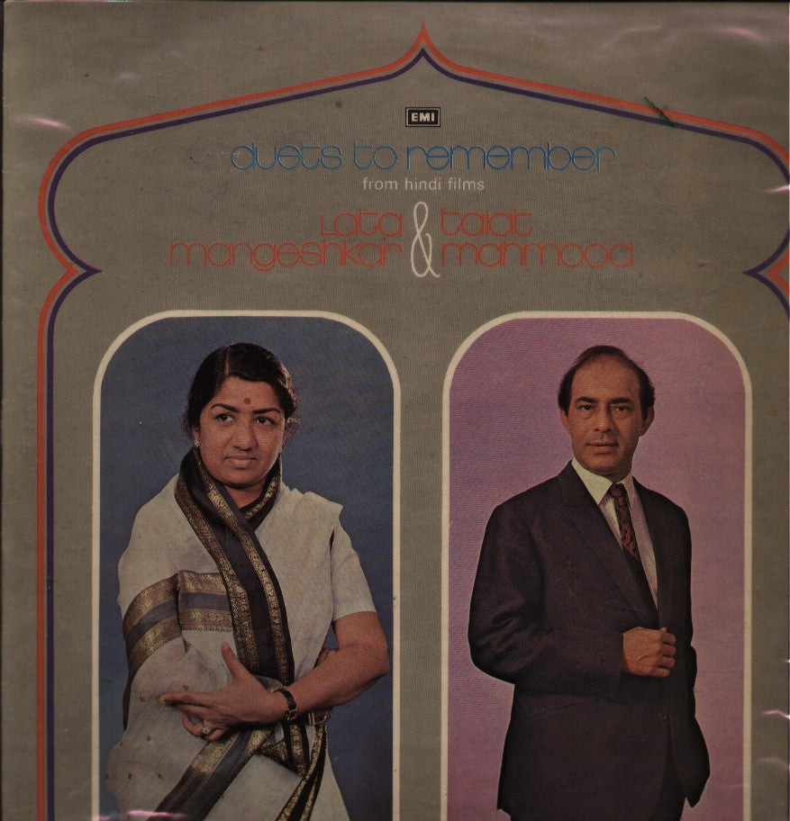 Lata Mangeshkar & Talat Mahmood Indian Vinyl LP