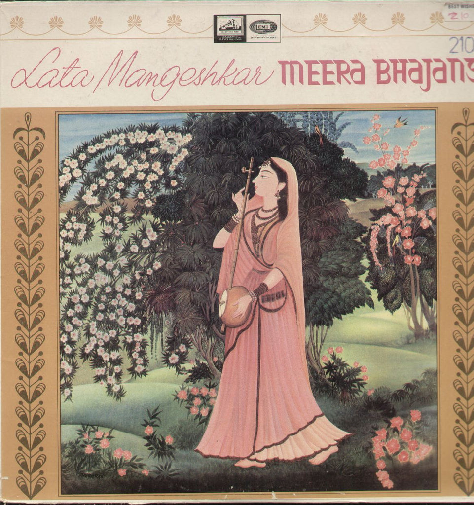 Meera Bhajans - Lata Mangeshkar - First Press Indian Vinyl LP