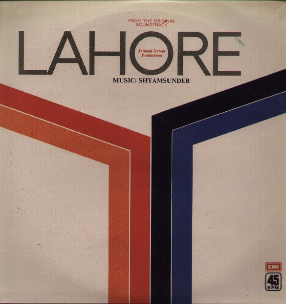 Lahore Indian Vinyl LP