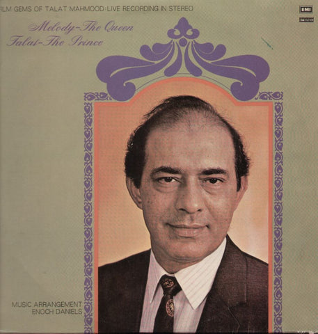Talat Mahmood - Melody the queen, Indian Vinyl LP