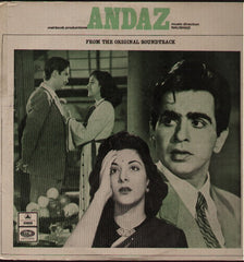 Andaz - Dilip / Raj Kapoor - Hindi Indian Vinyl LP