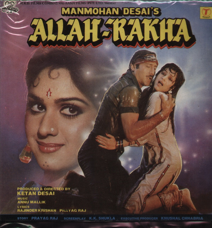 Allah Rakha Hindi Bollywood Vinyl LP