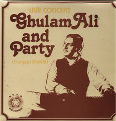 Ghulam Ali & Party - Punjabi Mehfil Indian Vinyl LP