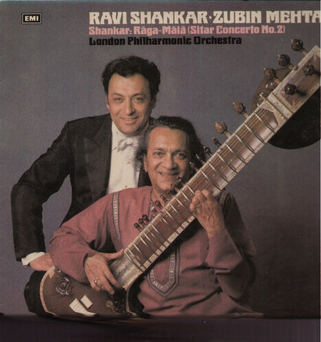 Ravi Shankar & Zubin Mehta Bollywood Vinyl LP