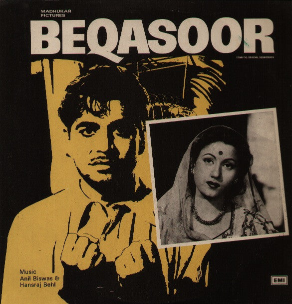 Beqasoor Bollywood Vinyl LP