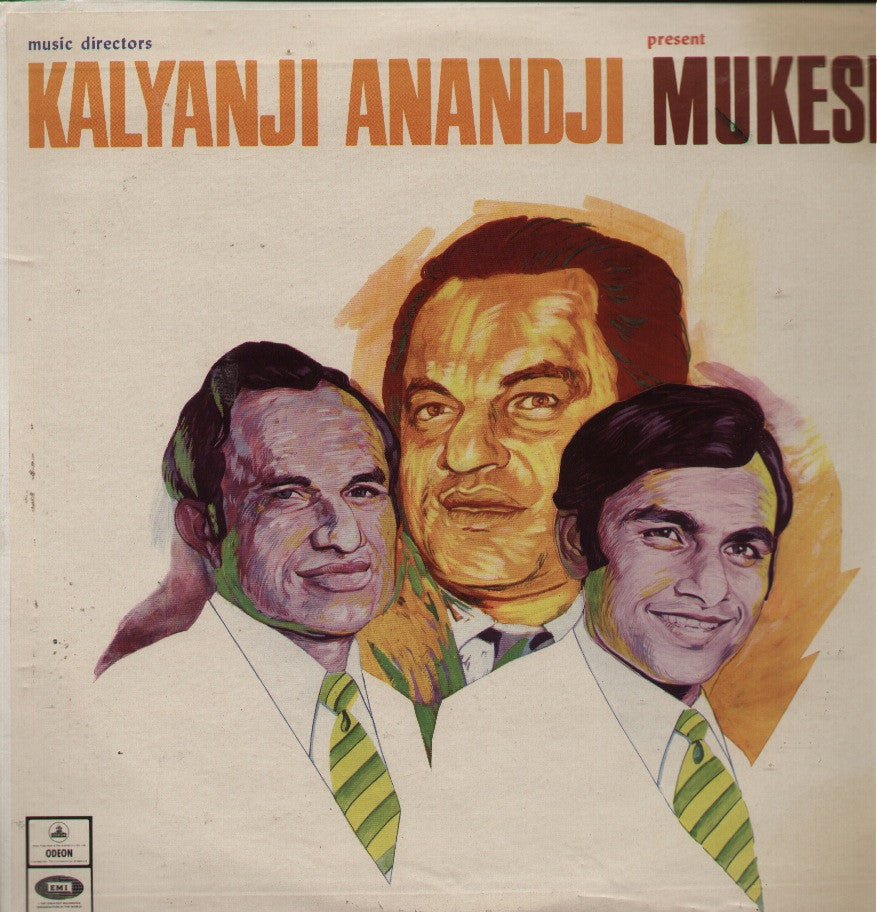 Mukesh -Presented by Kalyanji Anandji Bollywood Vinyl LP