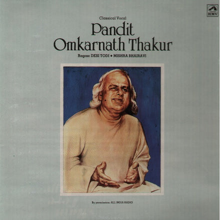 Pandit Omkarnath Thakur Indian Vinyl LP