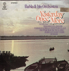 Babla and his Orchestra - Yesterday once more Indian Vinyl LP