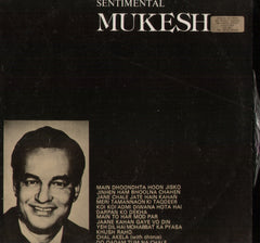 MUKESH - SENTIMENTAL MUKESH Bollywood Vinyl LP