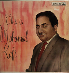 This is Mohd Rafi - Ghazals & Bhajans by Khyyaam - Indian Vinyl LP