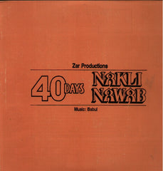 40 Days & Nakli Nawab - Bollywood Vinyl LP