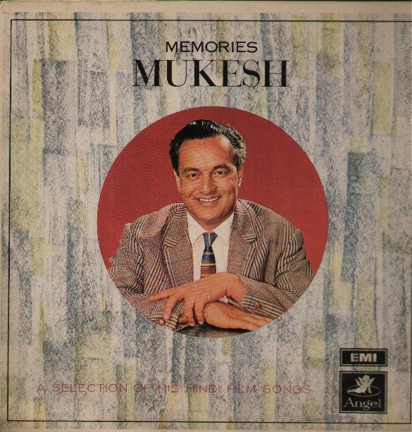 Mukesh - Memories - Used Bollywood Vinyl LP