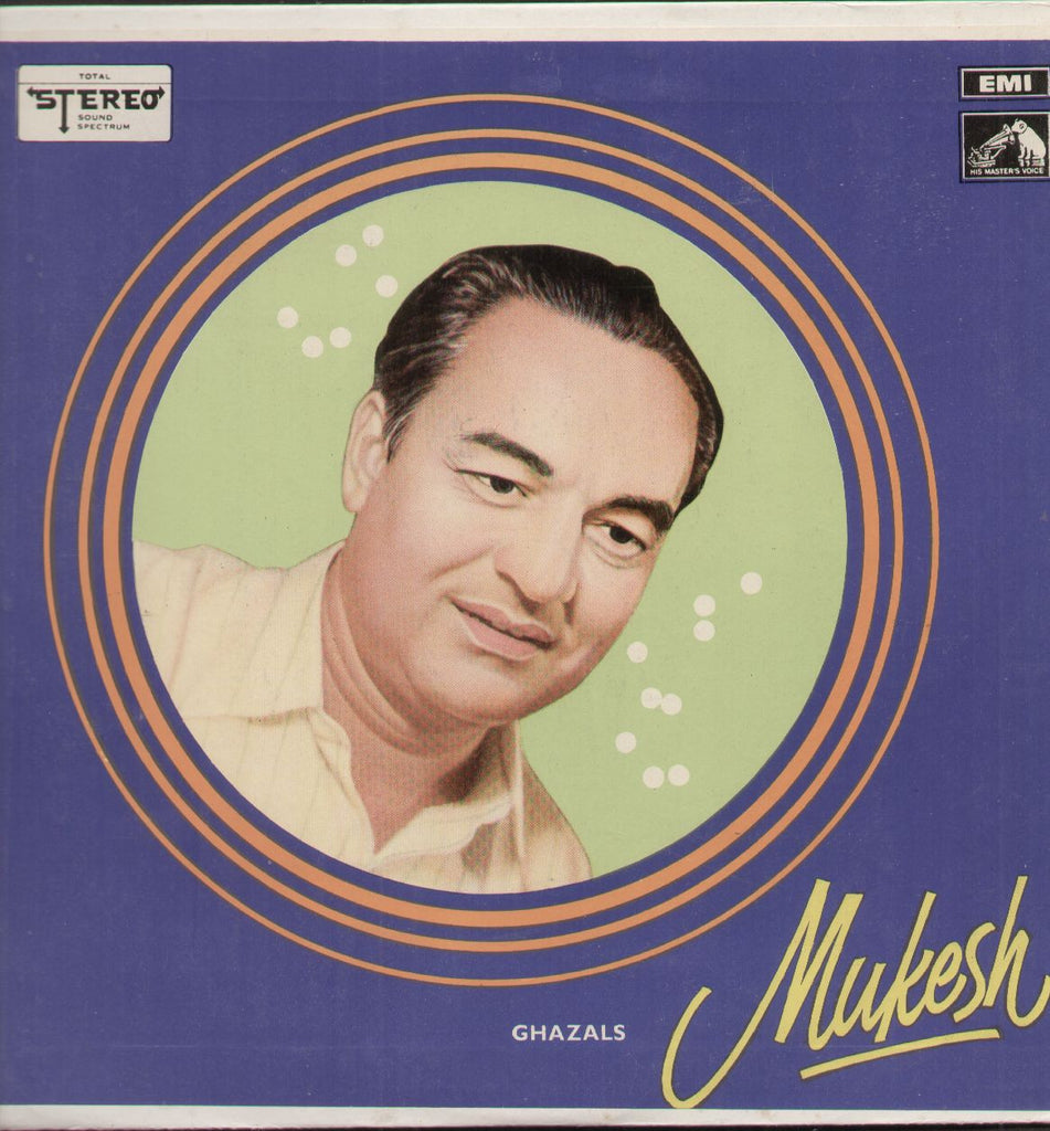 Mukesh Ghazals - First Press - Bollywood Vinyl LP
