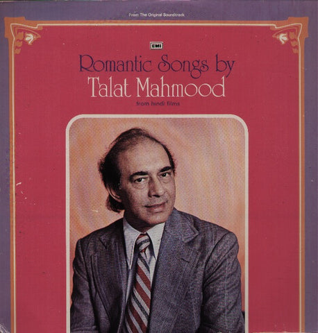 Talat Mahmood - Romantic Songs Indian Vinyl LP