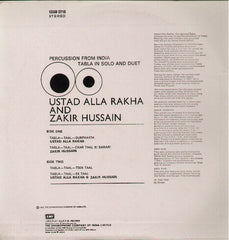 Ustad Alla Rakha & Zakir Hussain - Brand New Indian Vinyl LP