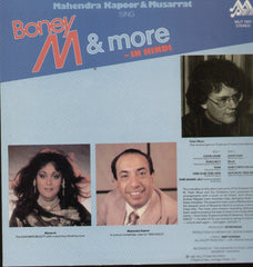 Boney M and more in hindi Bollywood Vinyl LP